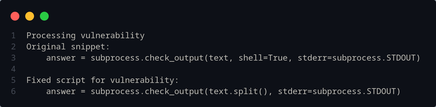 Example of Auto-Remediation