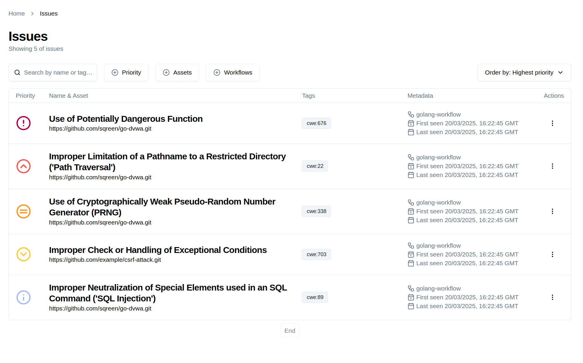 screenshot of noise-cancelling dashboard